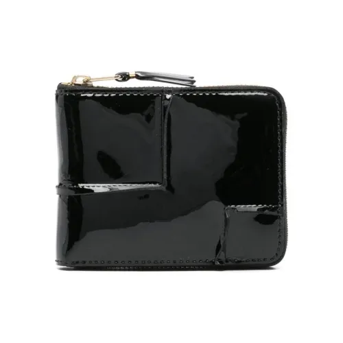 CDG Calfskin Wallet Regular Womens Black