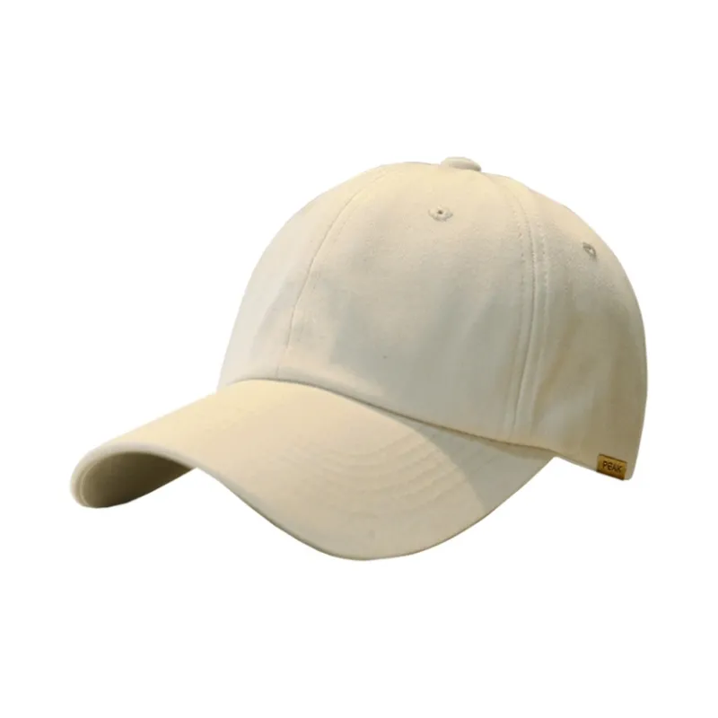 PEAK Cotton Baseball Caps Unisex-1
