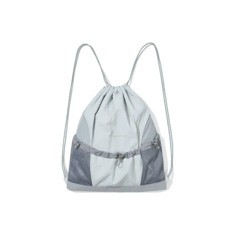 COVERNAT Nylon Backpack Regular Unisex Light Gray-0