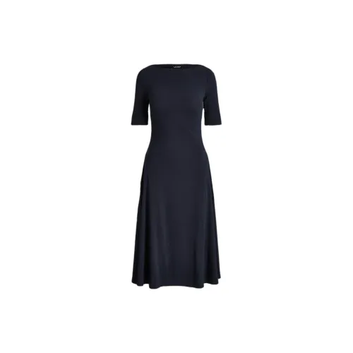 Polo Ralph Lauren Short-Sleeved Dresses Women's Marine Blue