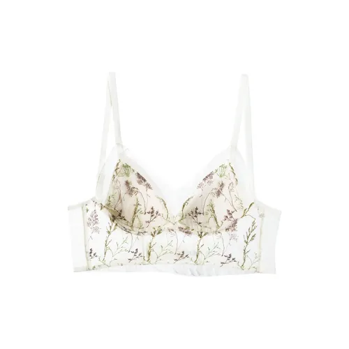 Flowers in water Women's Bras