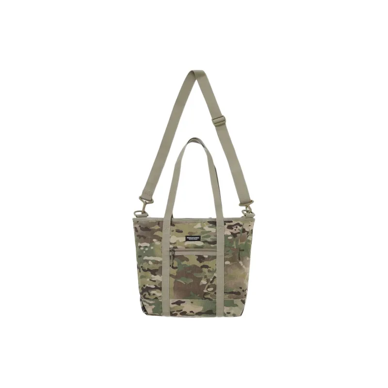 Thisisneverthat Nylon Tote Bag Shopping Bag Shoulder Bag Crossbody Bag Handbag Regular Unisex Green Camouflage-0