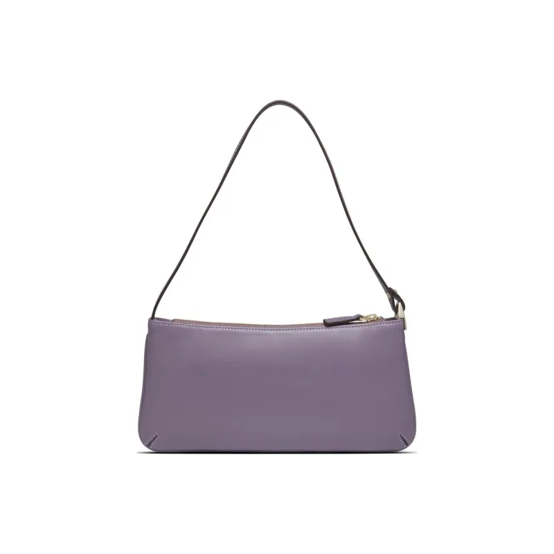 Manu Atelier Calfskin Crossbody Bag, Shoulder Bag Women's Purple-2