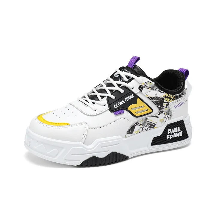 PAUL FRANK Slip-Resistant High-Top Skateboard Shoes Men's-25
