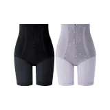 [Gauze Strong Tummy-Tucking 2 Pack]Black+Gray Purple