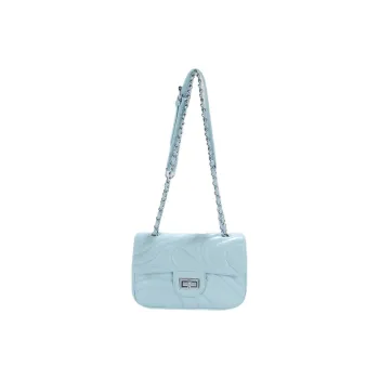 JANE KLAIN PU Crossbody Small Square Bag Regular Women's White/Black/Blue