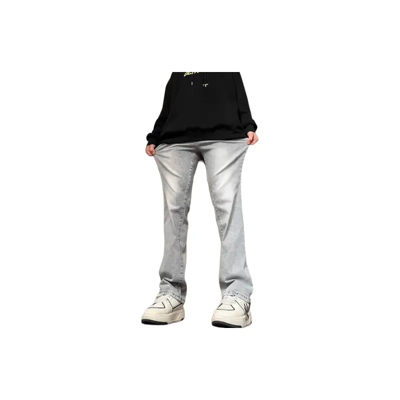COMOWA Summer Thin Jeans Unisex Black-9