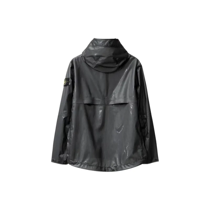 STONE ISLAND Turtleneck Zipper Jacket-3