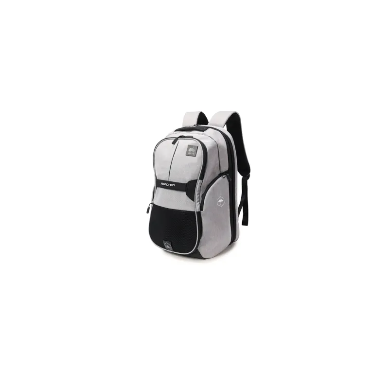 HEDGREN Polyester Backpack Large Size Men's Black/White-5