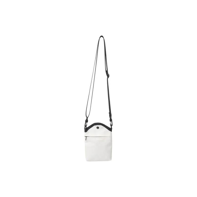HAWA Nylon Shoulder Bag Crossbody Bag Unisex Black/Orange/White-11