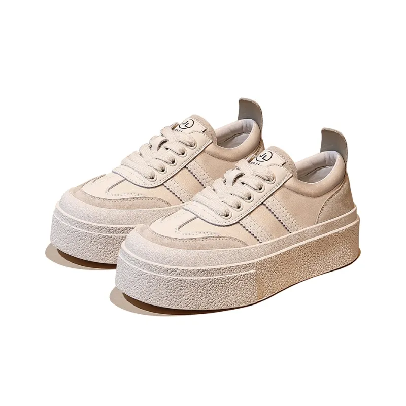 Junjali Anti-Slip Wear-Resistant Breathable Lightweight Low-Top Casual Shoes Women's-3