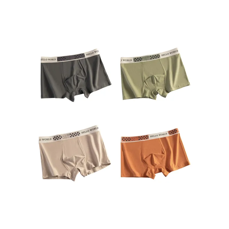 Flowers In Water Underpants Men's 4 Pack-9