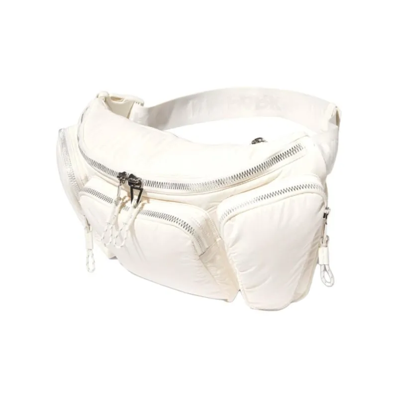 Adidas Polyurethane Sports Waist Bag Regular Unisex White-3