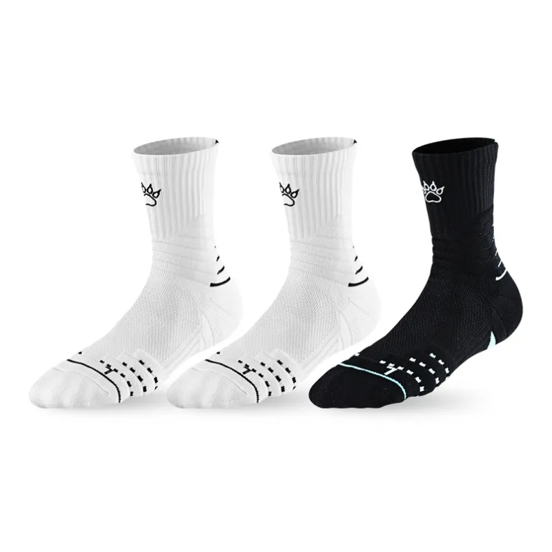 KELME Basketball Socks Unisex 3 Pack-13