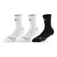 3 Pack Crew (White Black+White Black+Black)