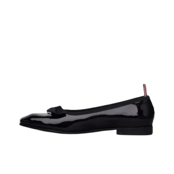 THOM BROWNE Bow Detailed Ballerina Shoes Women's