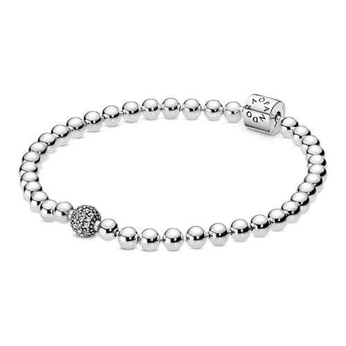 Pandora Women's Beads And Pave Bracelet