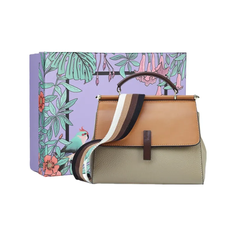 TTaG．baG Cow Leather Shoulder Bag, Crossbody Bag, Handbag Women's-0