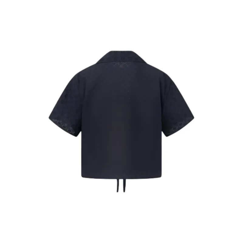 MARDI MERCREDI SS24 Shirt Women's Deep Navy Blue-1