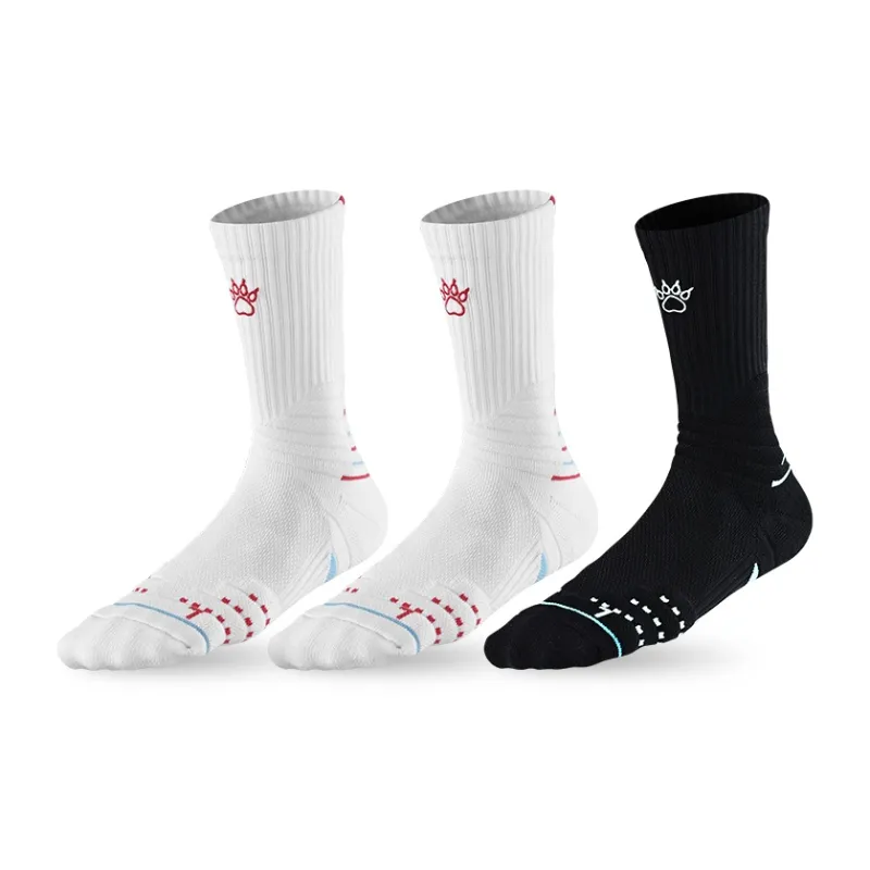 KELME Basketball Socks Unisex 3 Pack-11