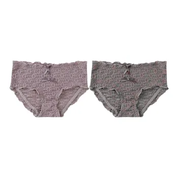 Flowers In Water Underpants Women's 2 Pack