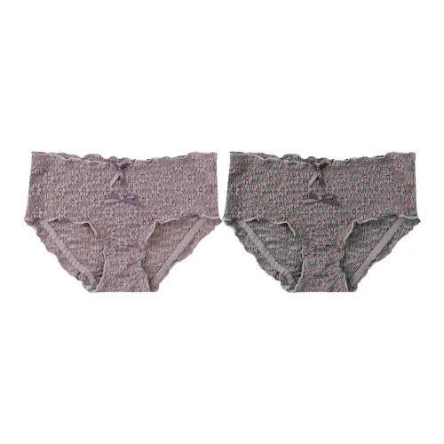 Flowers In Water Underpants Women's 2 Pack