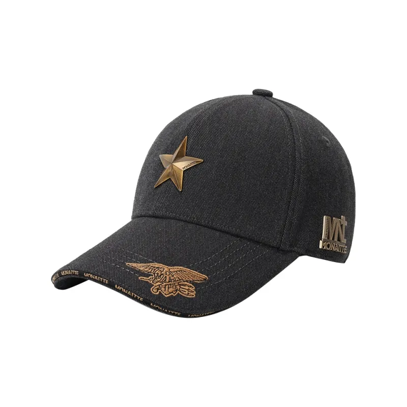 MONAITTE || Cotton Polyester Blend Baseball Caps Unisex-1