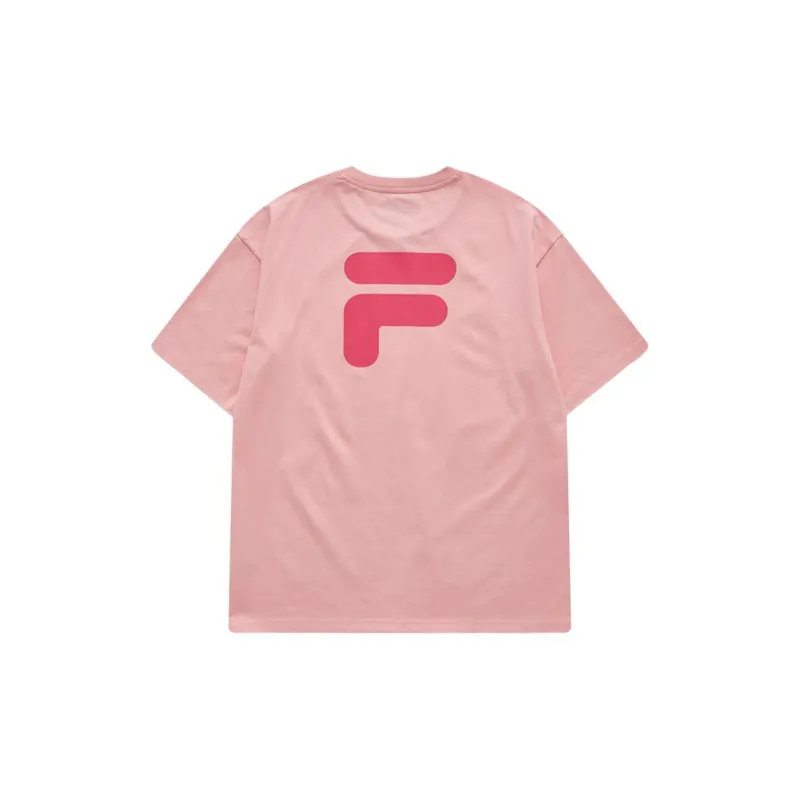 FILA FUSION FOB Series T Shirt Women's Youth Pink-1