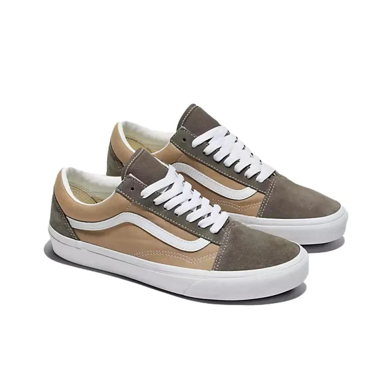 Old Skool Vans 'Block Brown'-2