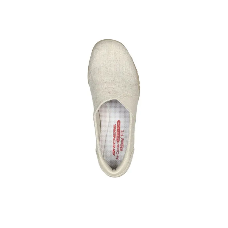 Skechers Relaxed Fit Abrasion Resistant, Breathable, Lightweight Low Top Casual Shoes Women's Light Umber-3