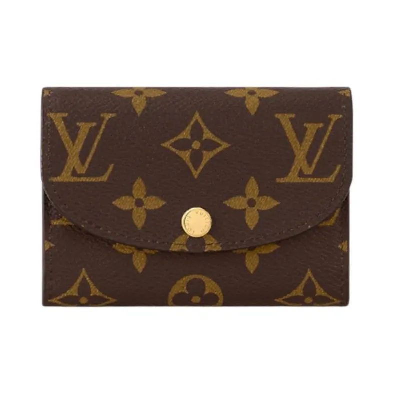 LOUIS VUITTON Coin Purse Rosalie Monogram Fuchsia-0