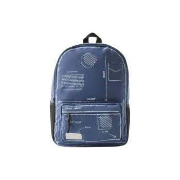 ZARA Polyester Backpack Mini Men's Blue