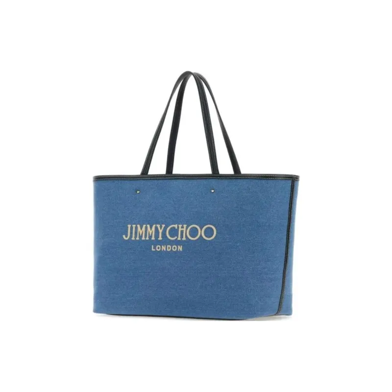 Jimmy Choo Marlis Denim Tote Bag-1