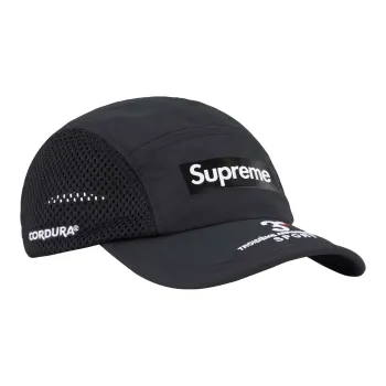 Supreme Nylon Baseball Caps Unisex Black