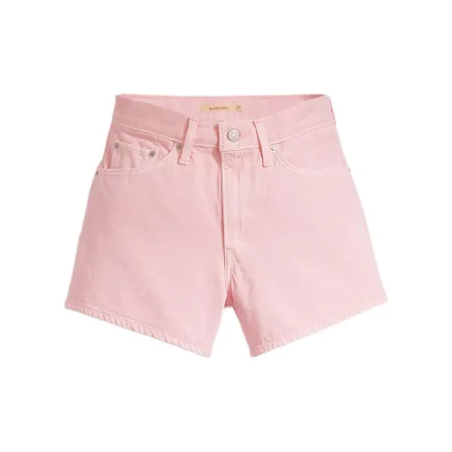 Levis Denim Shorts Women's Pink