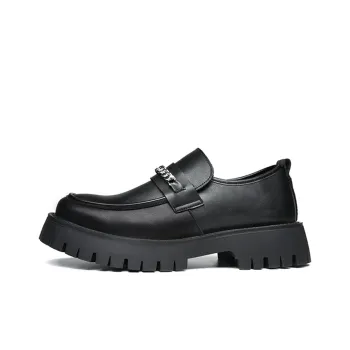 WEISHIBANGWEI Loafers Men's Black