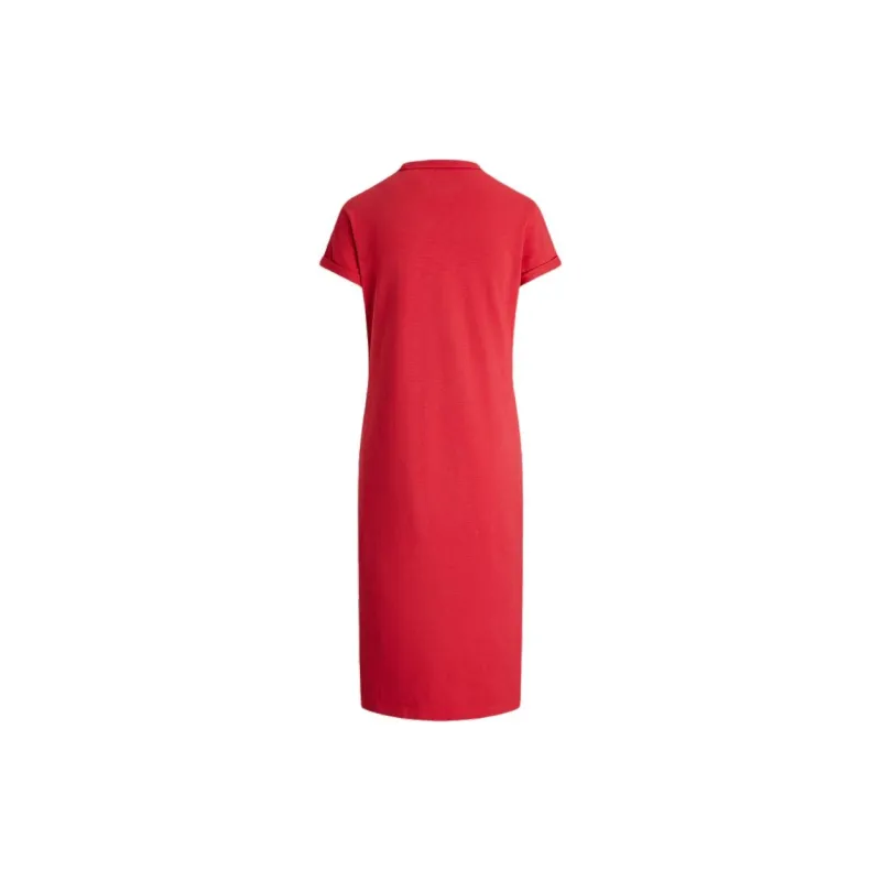 Polo Ralph Lauren SS24 Short-Sleeved Dresses Women's Red-1