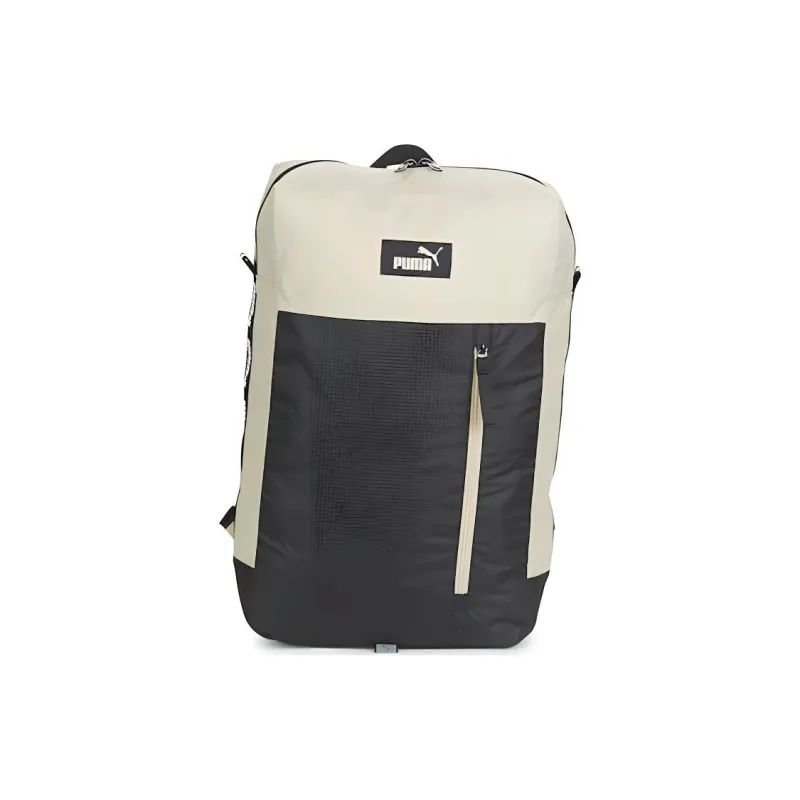 PUMA Polyester Backpack Large Size Unisex Black White-1