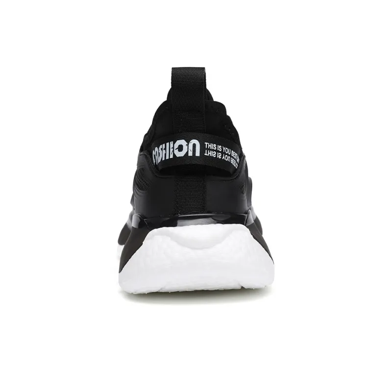 EGCHI Casual Shoes Men Low Top Black-3