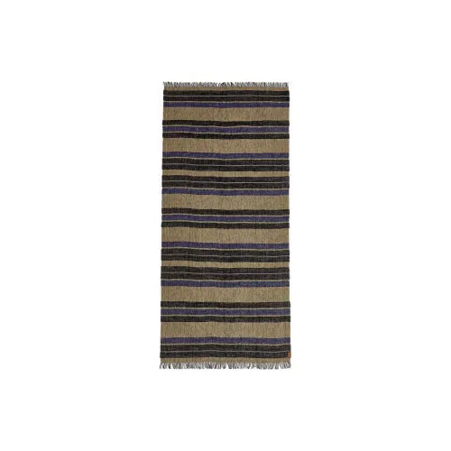LOEWE Linen Knit Scarves Women's Brown