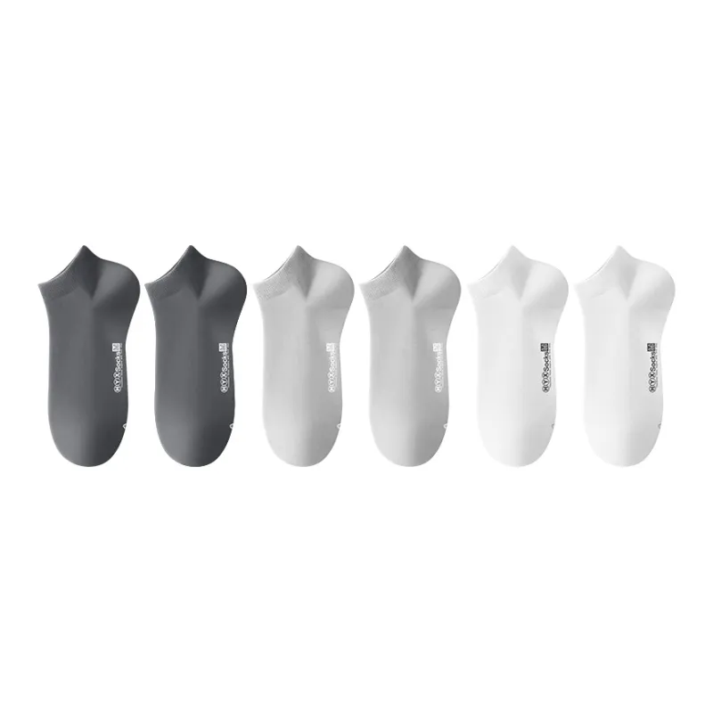 H YXIANG Ankle Socks For Summer Men's 6 Pack-4