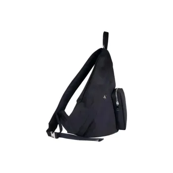 MM6 Maison Margiela Logo Detailed Zipped Shoulder Bag