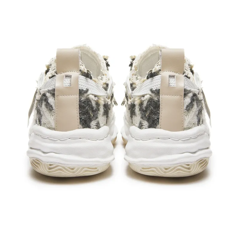 MQMS Skateboard Shoes Unisex Low Top White-4