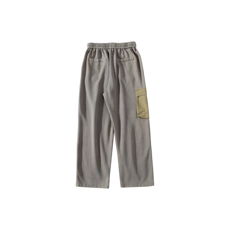 A SQUARE ROOT Casual Pants Sweatpants Unisex Gray-7