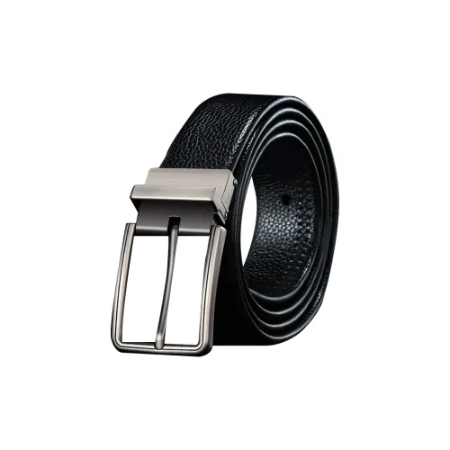CARTELO Cow Split Leather Belts Men's Width 3.3cm