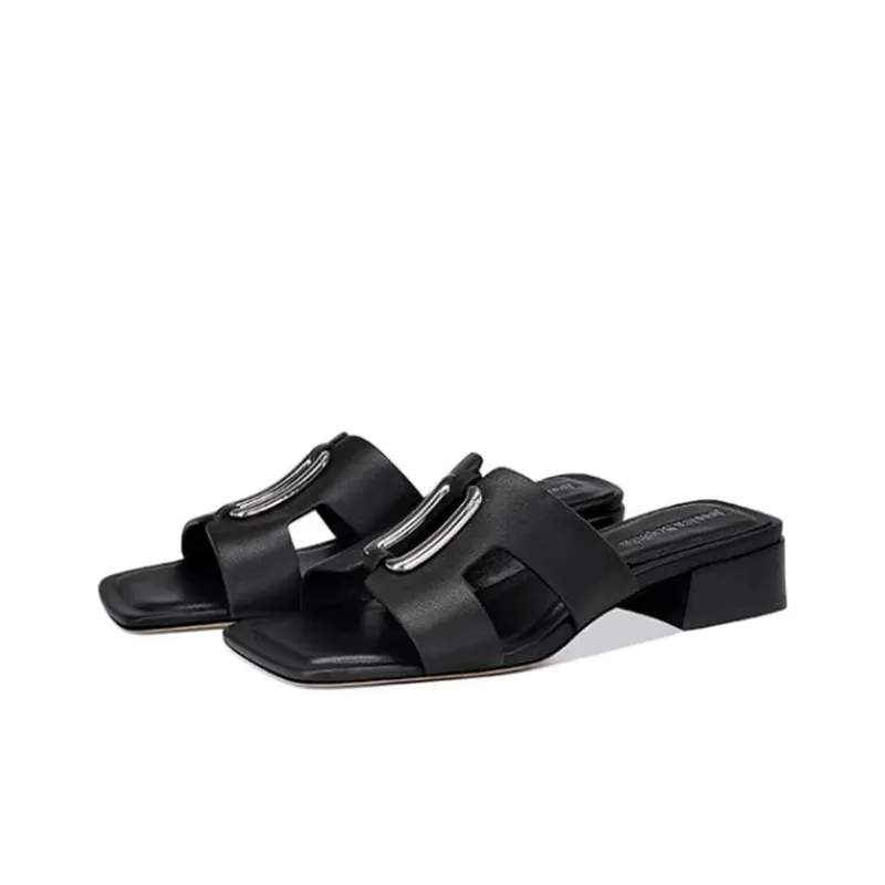 JESSICA SOPHIA Metal Slide Slippers Women's-1