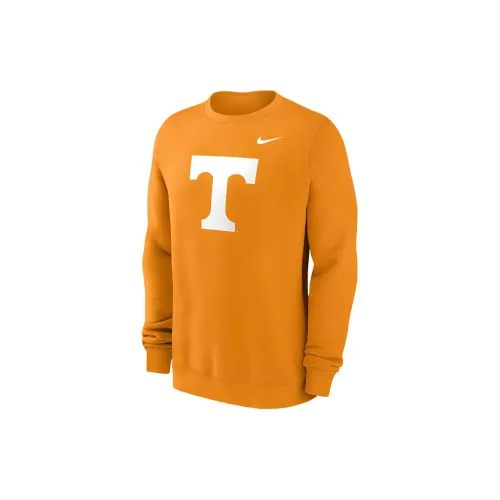 Nike College Sweatshirts Men Orange