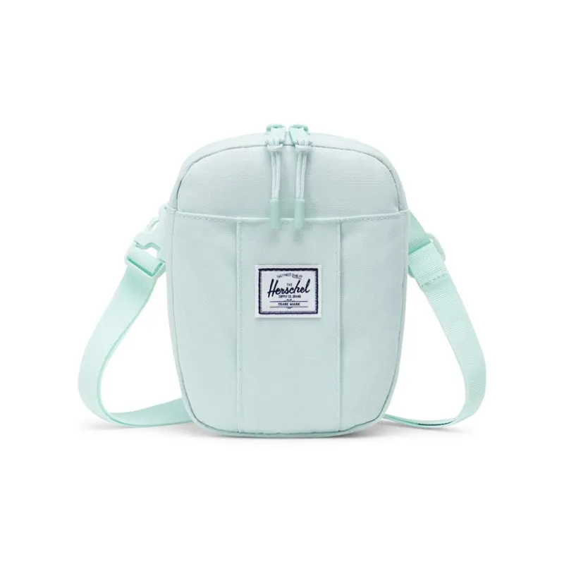 Herschel Polyester Cell Phone Pouch Crossbody Bag Fanny Pack Regular Unisex Cruz Glacier Green-0