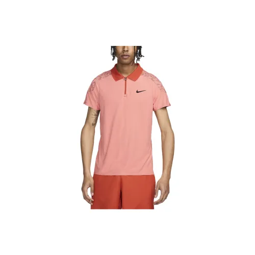 Nike Polo Shirts Men Pink Quartz