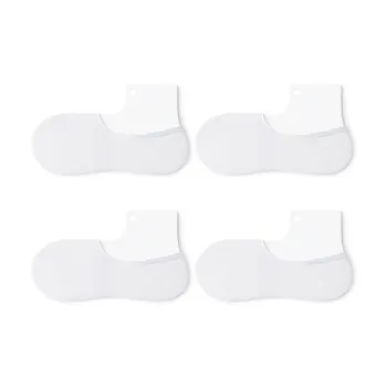 SHIWAJI No-Show Socks Men's 4 Pack